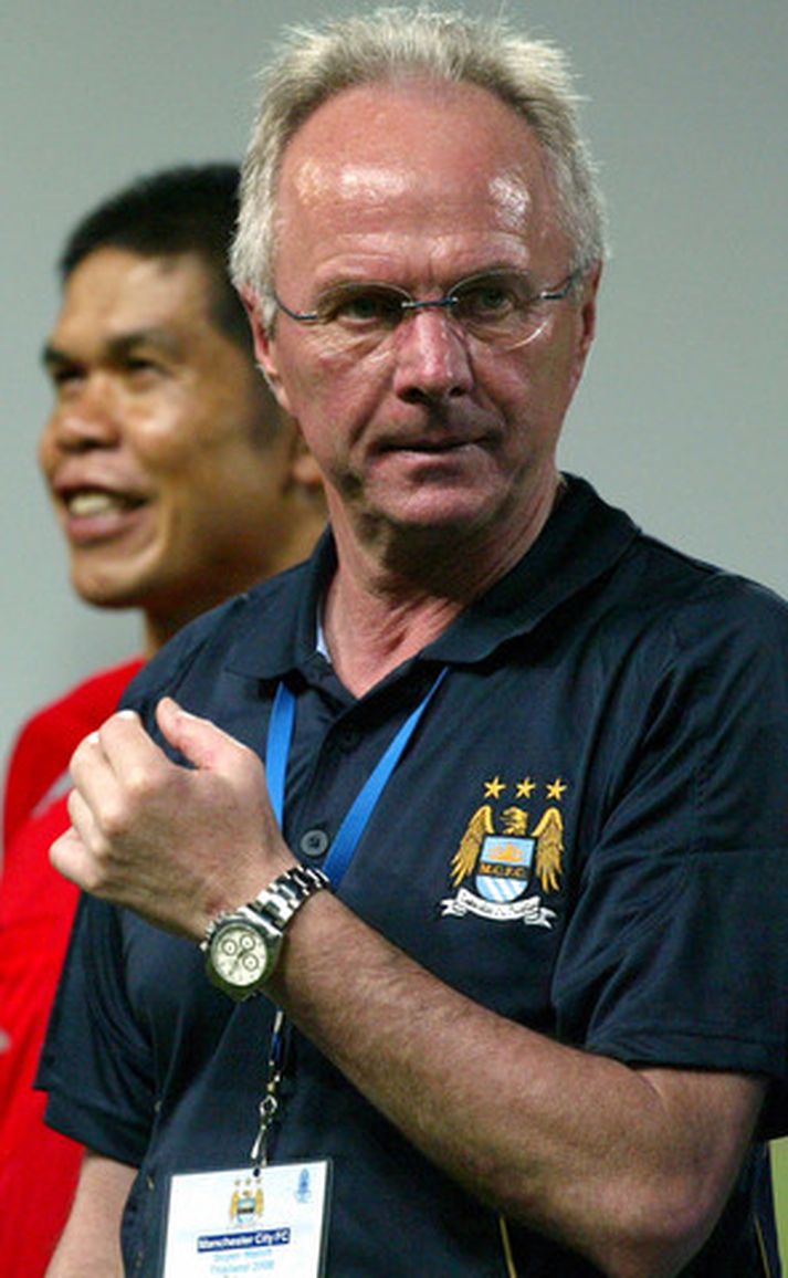 Sven-Göran Eriksson var rekinn eftir að tíu mánuði sem þjálfari Mexíkó.