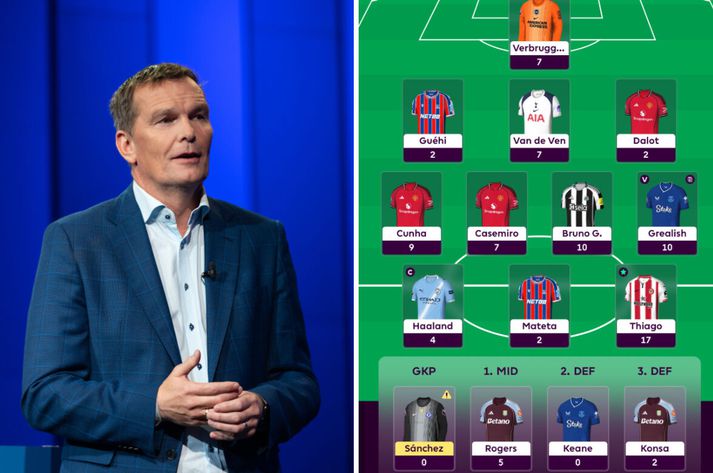 Logi Bergmann Eiðsson átti góða umferð í Fantasy.