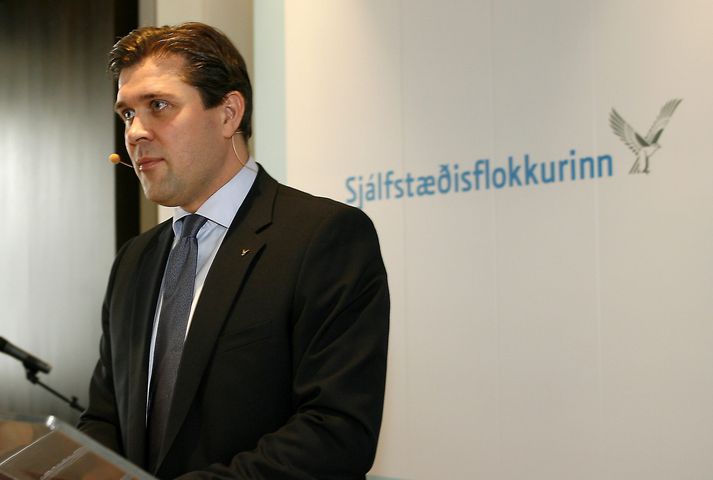 Bjarni Benediktsson, formaður Sjálfstæðisflokksins. 