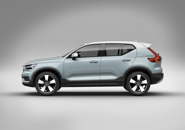 Volvo XC40 jepplingurinn var kjörinn bíll ársins í Evrópu fyrir skömmu.