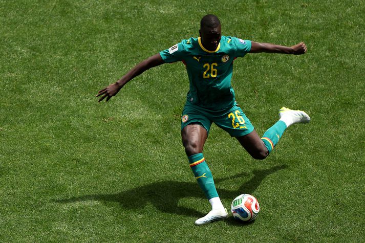 Pape Gueye var tekinn af velli á 67. mínútu í stöðunni 2-0 yfir og eftir það hrundi leikur liðsins.