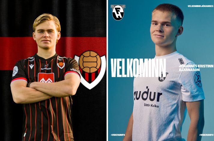 Jóhannes Kristinn Bjarnason kom til Víkings í vor en er farinn að láni til FH.