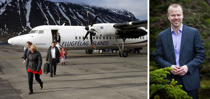 Árni Gunnarsson, forstjóri Flugfélags Íslands.