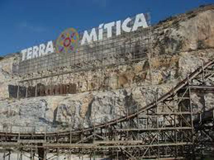 Skemmtigarðurinn Terra Mitica á Benidorm.