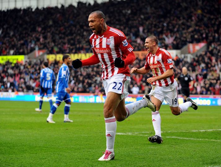 John Carew er að reynast Stoke vel. / Mynd: Getty Images
