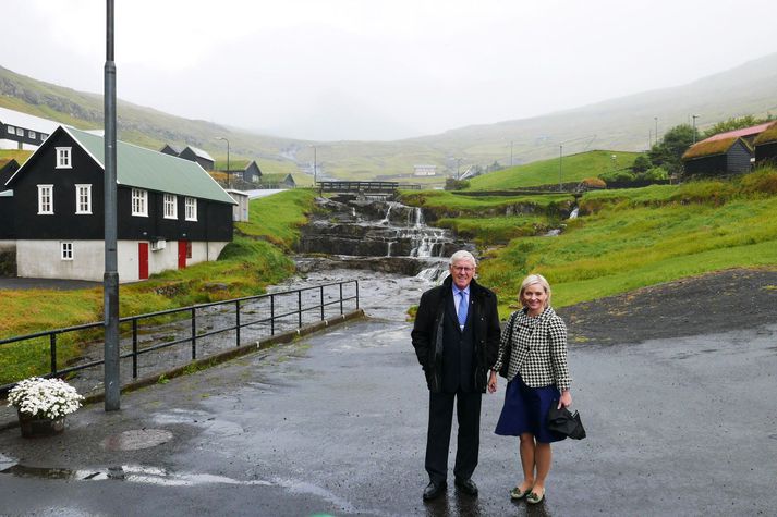 Poul Michelsen og Lilja Alfreðsdóttir.