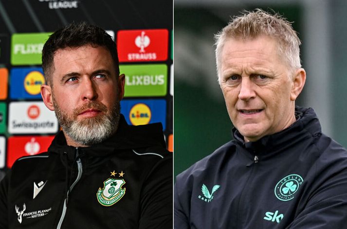 Stephen Bradley stýrir sínu liði gegn Breiðabliki á morgun. Sem Íri styður hann við bakið á Heimi Hallgrímssyni, landsliðsþjálfara Írlands en væri til í að sjá meira af leikmönnum úr írsku deildinni fá tækifæri í landsliðinu
