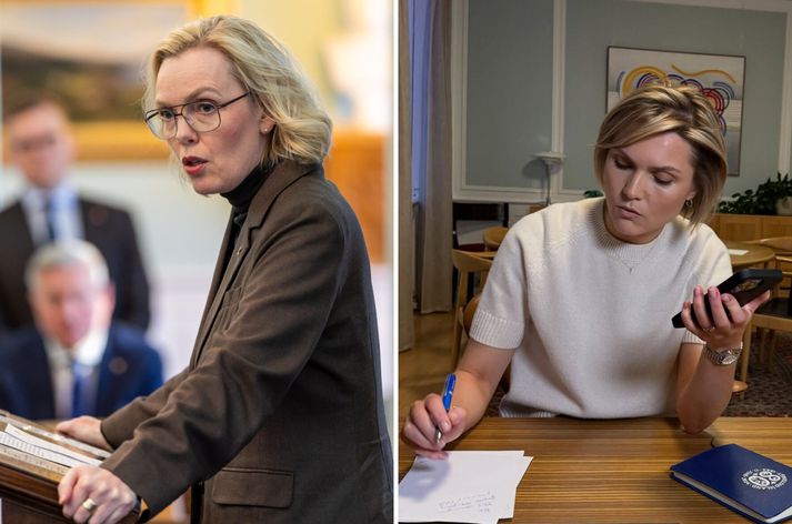 Guðrún Hafsteinsdóttir gagnrýndi símtal Kristrúnar Forstadóttur við forseta framkvæmdastjórnar ESB.