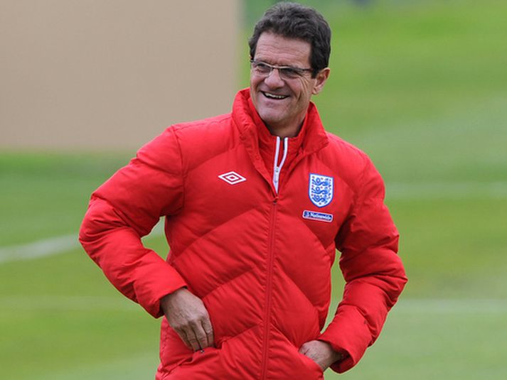 Fabio Capello, landsliðsþjálfari Englendinga.