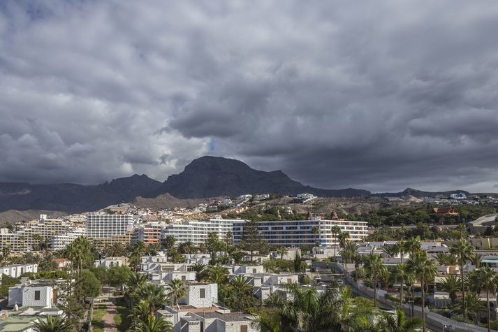 Costa Adeje er vinsæll áfangastaður Íslendinga. 