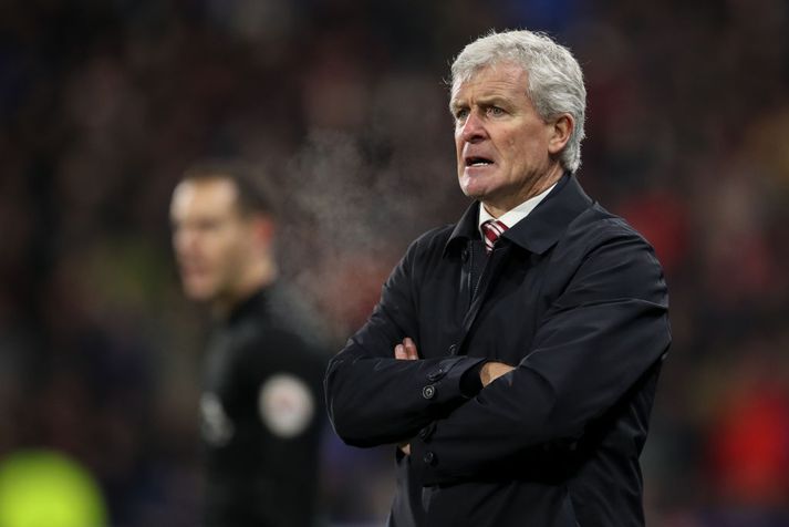 Það er heitt undir sæti Mark Hughes þessa dagana