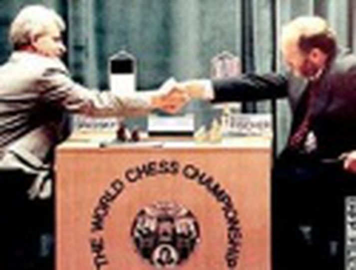 Spassky og Fisher tefla í Júgóslavíu