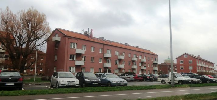 Úr Hisingen hverfinu í Gautaborg.