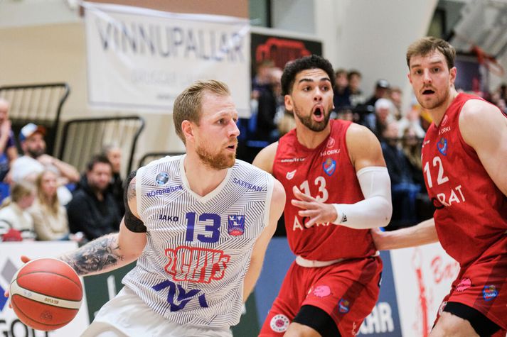 Haukur Helgi Pálsson verður áfram í lykilhlutverki hjá Álftanesi næstu árin.
