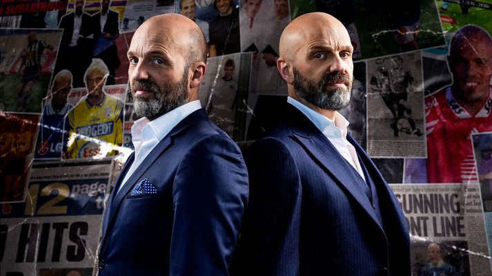 Arnar og Bjarki Gunnlaugssynir eru í aðalhlutverkum í þáttunum A&B.