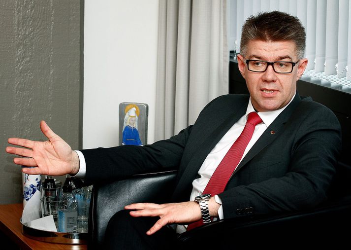 Gunnar Bragi Sveinsson utanríkisráðherra.