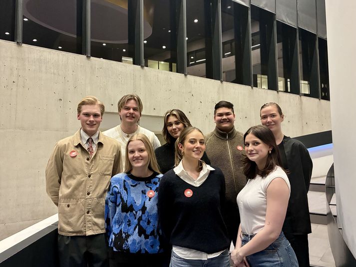 Stúdentaráðsliðar Röskvu.