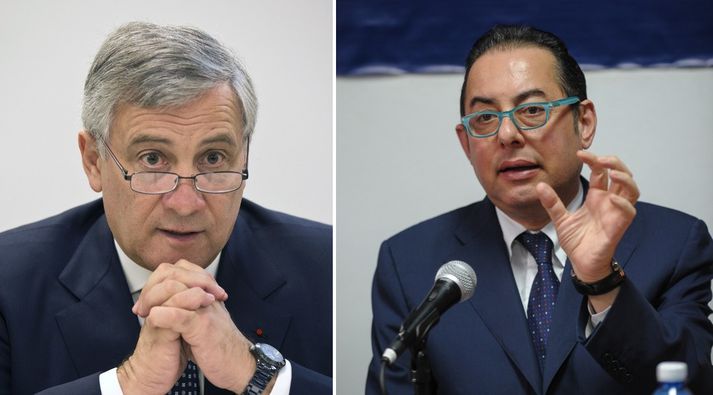 Antonio Tajani og Gianni Pittella.