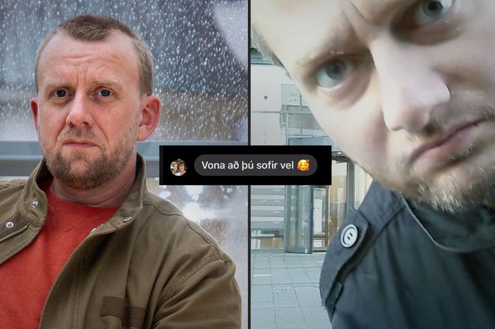Helga Seljan bárust skilaboð frá reikningi sem áður hefur verið notaður til að hafa í hótunum við hann. Hann segir þetta langt í frá þægilegt.