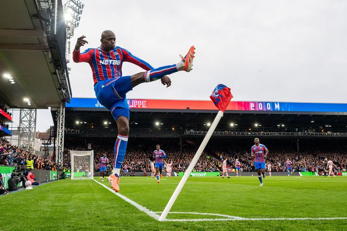 Jean-Philippe Mateta mun ekki sparka í hornfánana á San Siro. 