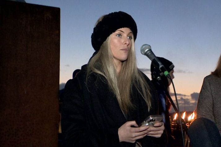 Helga Rún Bjarkadóttir, systir Ólafar Töru.