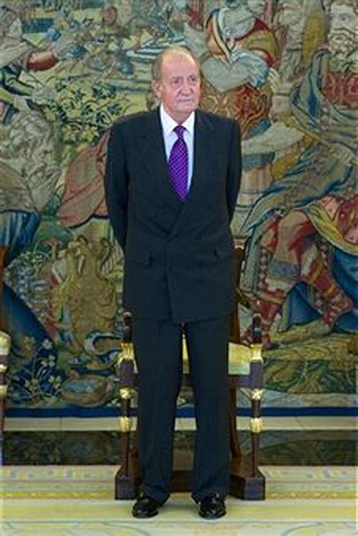 Juan Carlos Spánarkonungur.