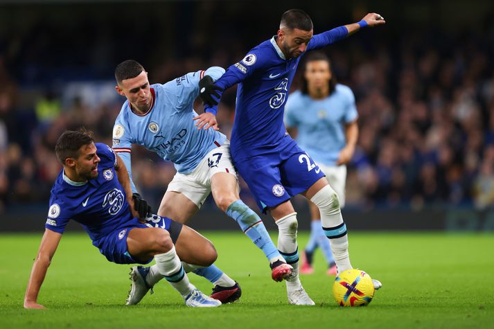 Chelsea og Manchester City mætast í FA-bikarnum í dag.