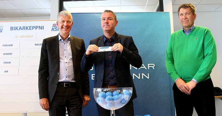 Kristinn Kjærnested, formaður knattspyrnudeildar KR, dró FH upp úr hattinum síðast. Hvað gerir hann í dag?