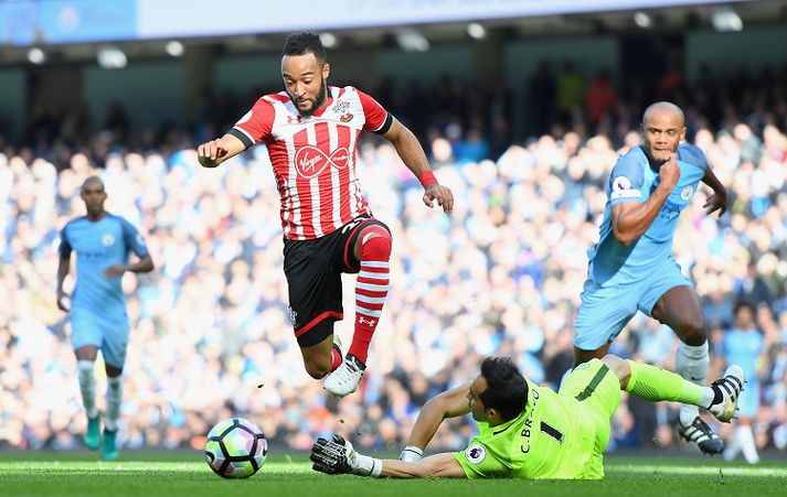 Nathan Redmond skoraði tvö mörk fyrir gestina í dag.