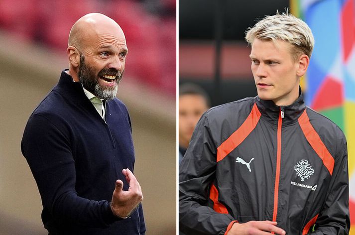 Arnar Gunnlaugsson skaut aðeins á kynslóð fyrirliðans Orra Steins Óskarssonar sem þó verður seint sakaður um að vera eitthvað annað en ósérhlífinn.