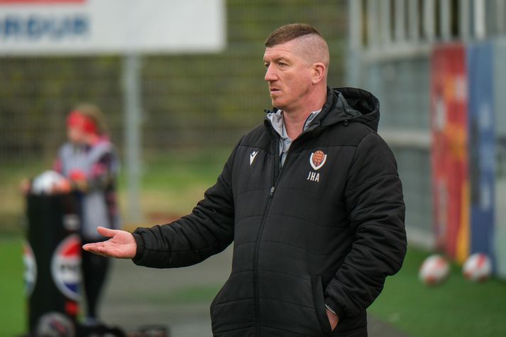 John Andrews var látinn fara sem þjálfari Víkings í gær. 