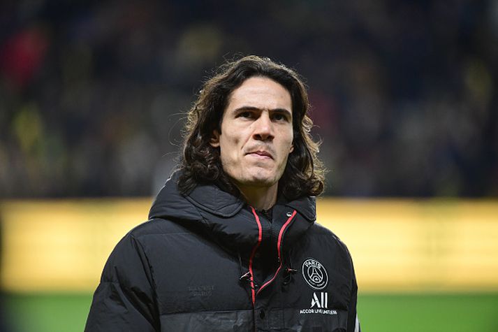 Edinson Cavani, framherji PSG.