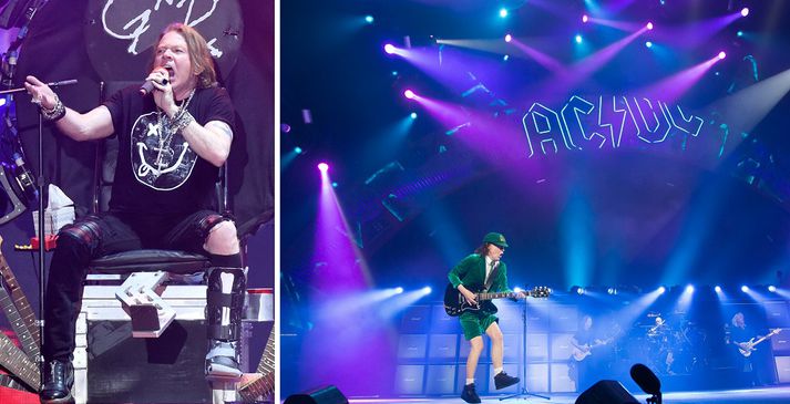 Axl Rose mun mæta á við með AC/DC í sumar.