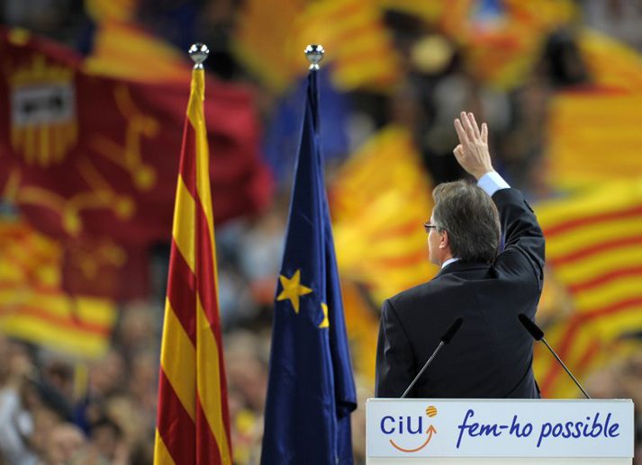 Artur Mas, forseti Katalóníu.