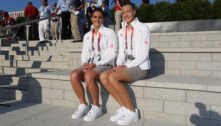 Sarah Blake Bateman og Eygló Ósk Gústafsdóttir. 
