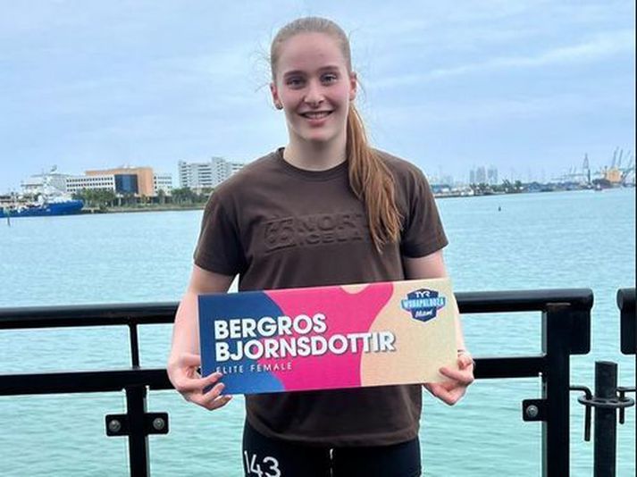 Bergrós Björnsdóttir er að taka stórt skref á sínum feri.