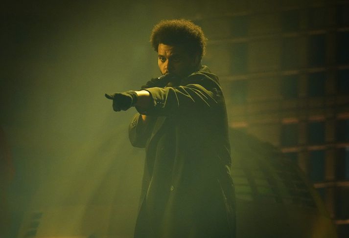 The Weeknd á tónleikum í Kanada í síðasta mánuði.