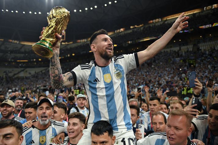 Lionel Messi og félagar í Argentínu eru ríkjandi heimsmeistarar eftir sigur á 32 liða HM í Katar 2022.