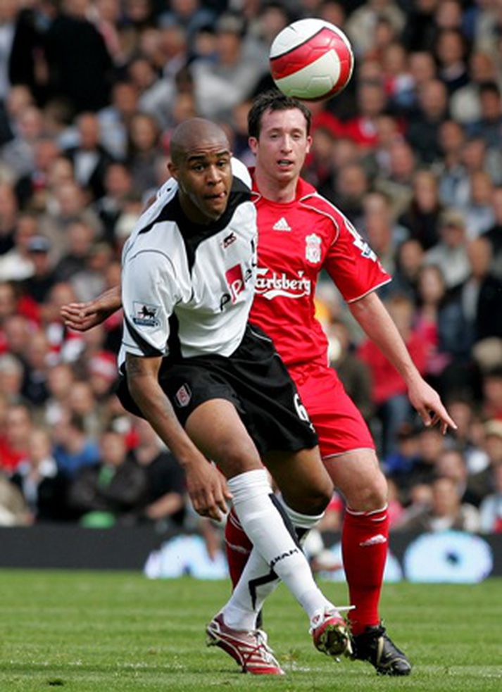Robbie Fowler í leik með Liverpool gegn Fulham um síðustu helgi.
