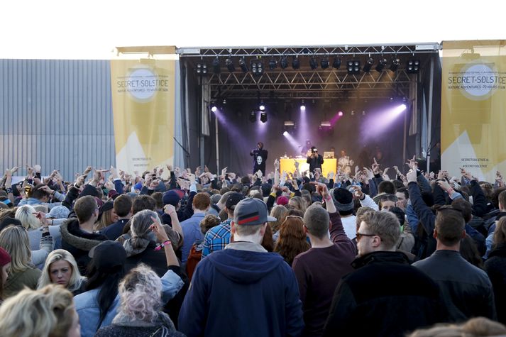 Frá Secret Solstice-hátíðinni í ár.