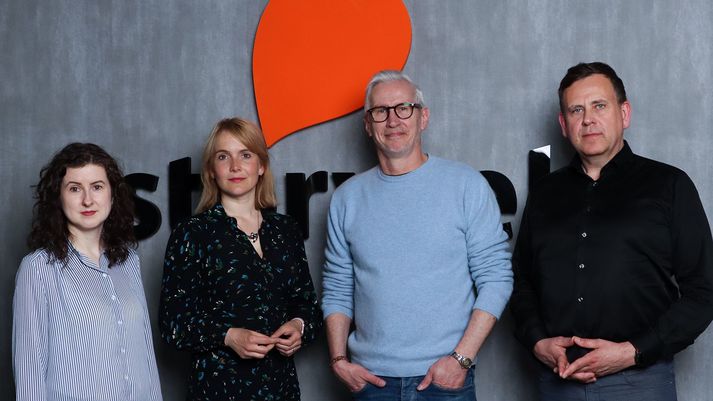 Elísabet Hafsteinsdóttir, Stella Soffía Jóhannesdóttir, Óskar Guðmundsson og Stefán Hjörleifsson. 