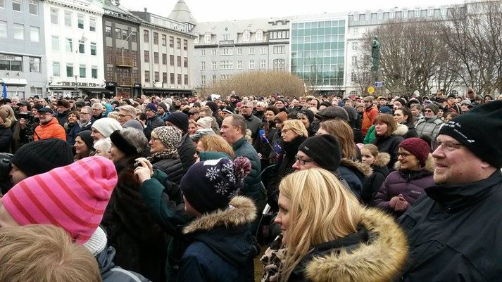 Á sjötta þúsund hafa boðað komu sína á mótmælin.