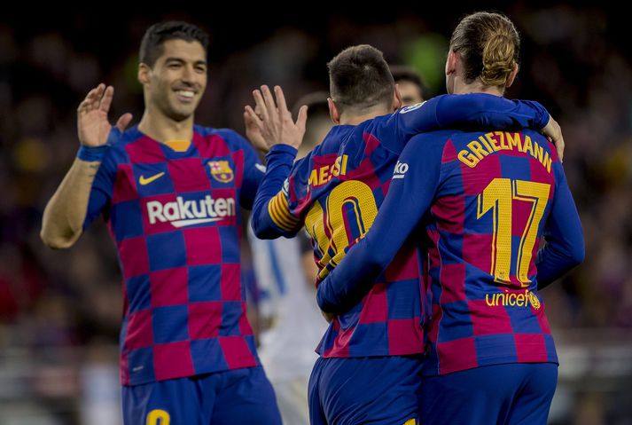 Barcelona hefur ekki tapað fyrir Espanyol í 30 leikjum í röð.