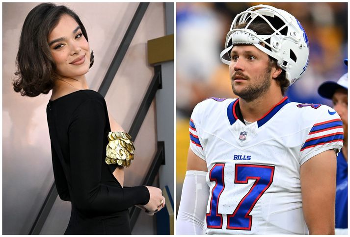 NFL leikmaðurinn Josh Allen og Hollywood leikkonan Hailee Steinfeld eru trúlofuð.