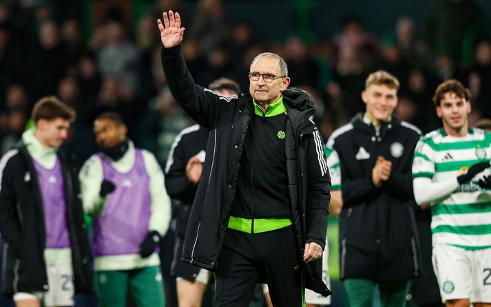 Martin O´Neill er mættur aftur í þjálfaraúlpuna hjá Celtic.