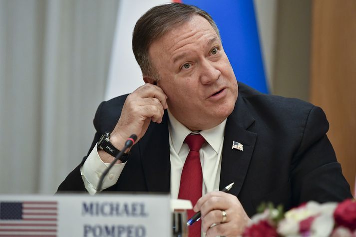 Mike Pompeo, utanríkisráðherra Bandaríkjanna.