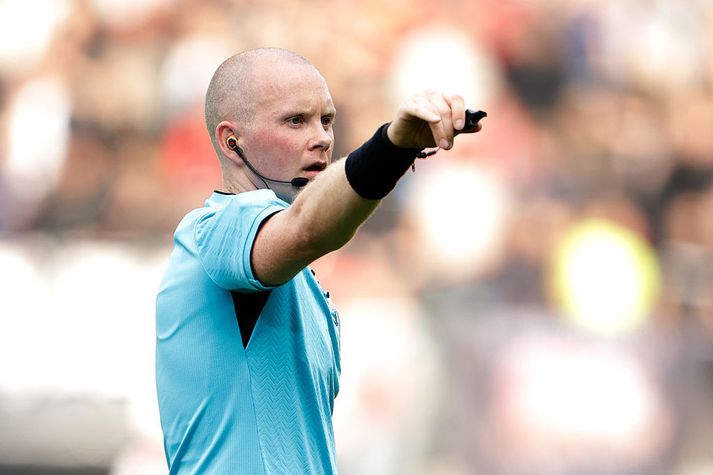 Ívar Orri Kristjánsson dæmdi tvo leiki í aðalkeppni Sambandsdeildar Evrópu á síðustu leiktíð.
