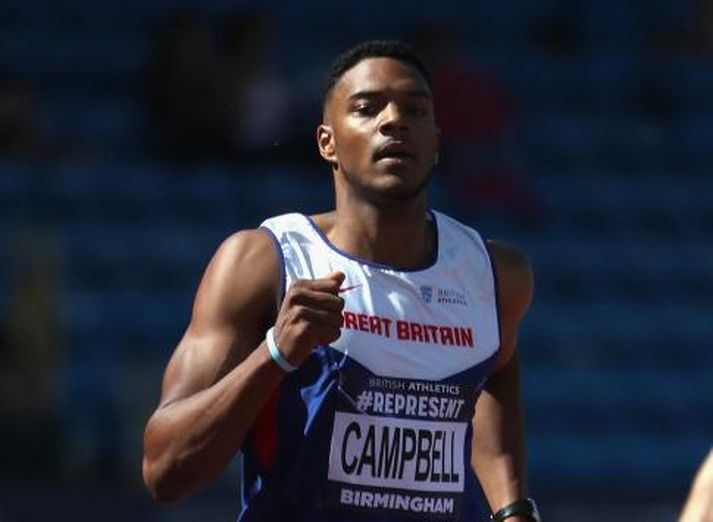 Hlauparinn Theo Campbell