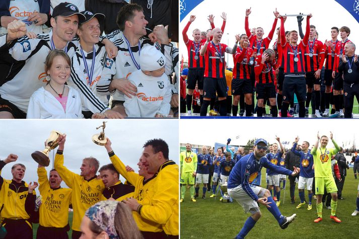 FH 2005, Víkingur 2023, ÍA 1993 og Stjarnan 2014 voru öll á lista yfir tíu bestu lið íslenskrar fótboltasögu frá 1984.