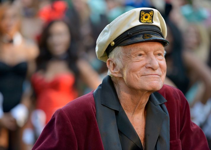 Hugh Hefner.